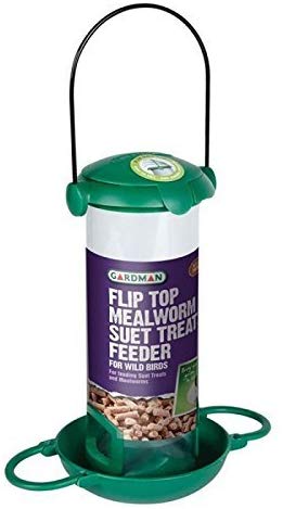 Gardman Flip Top Suet Mealworm Feeder