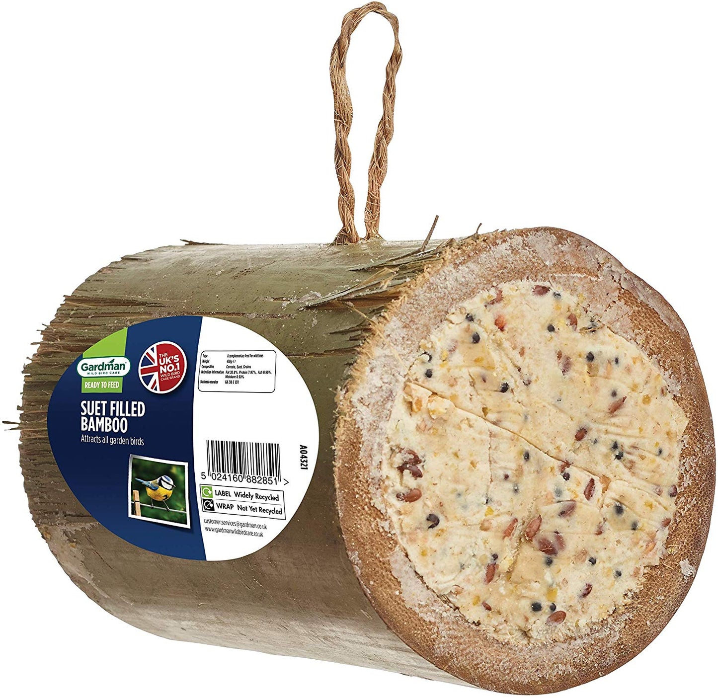Gardman Suet Filled Bamboo
