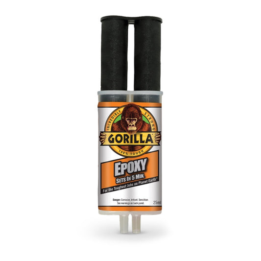 Gorilla Epoxy Adhesive Syringe 2-Part 25ml
