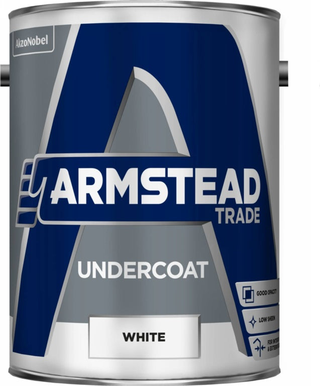 Armstead Trade Undercoat White 5 Litre