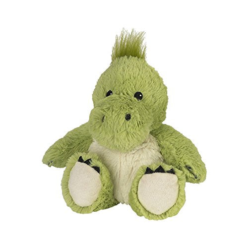Warmies Cozy Plush Green Dinosaur Fully Microwavable Toy