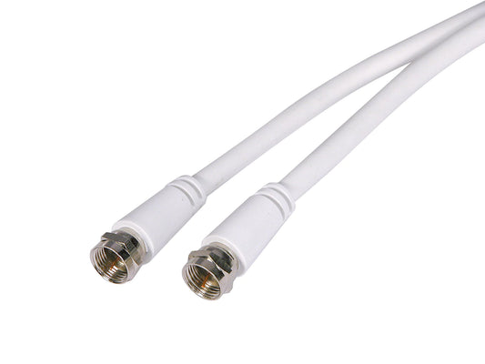 Jegs Plug Satellite Cable TV Lead F-Plug to F-Plug 5 Metre