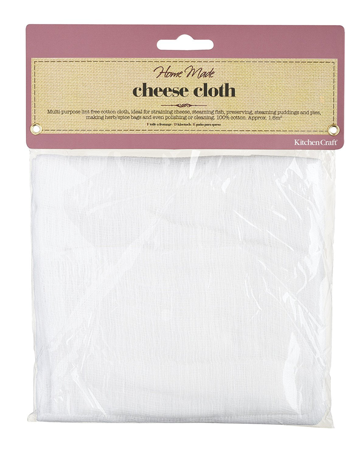 KitchenCraft Cheese Cloth Approx 1.6 Sq Metres