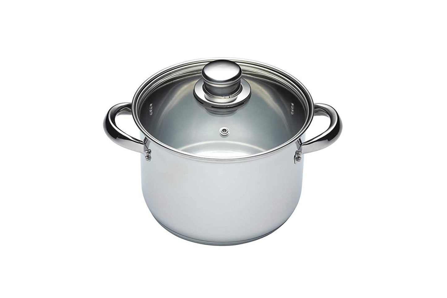 KitchenCraft 3-Tier Food Steamer Pan/Stock Pot Stainless Steel - 18cm