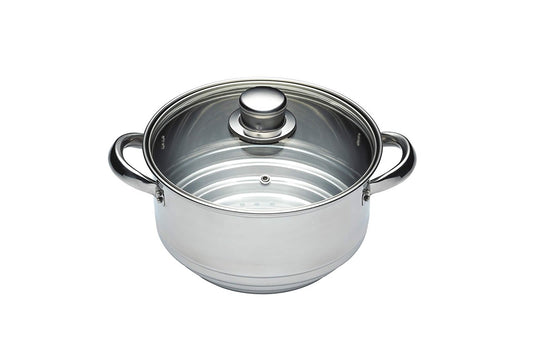 KitchenCraft Universal-Steamer for 16-20 cm Pots S.Steel 9 x 12 x 16cm2
