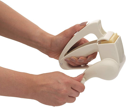 KitchenCraft Multi-Purpose Rotary Grater with 3 Interchangeable Blades