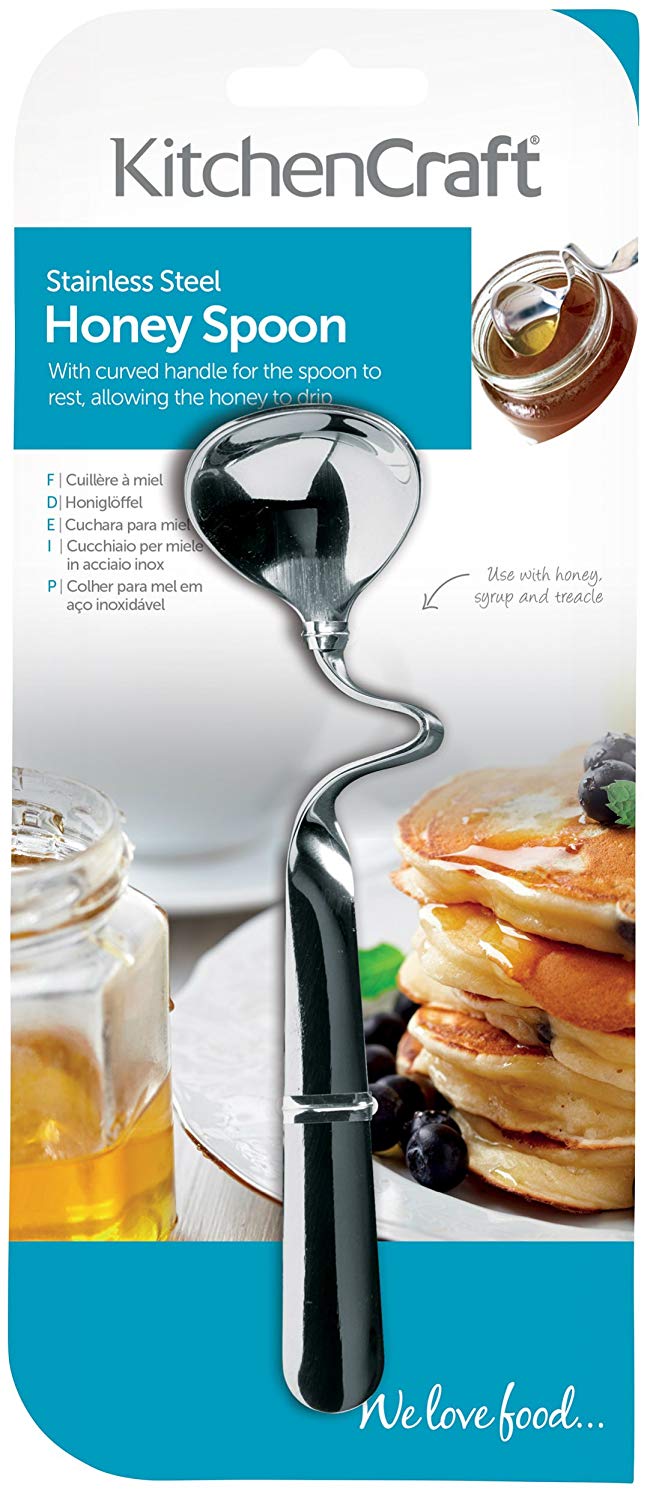 KitchenCraft Stainless Steel Honey Spoon