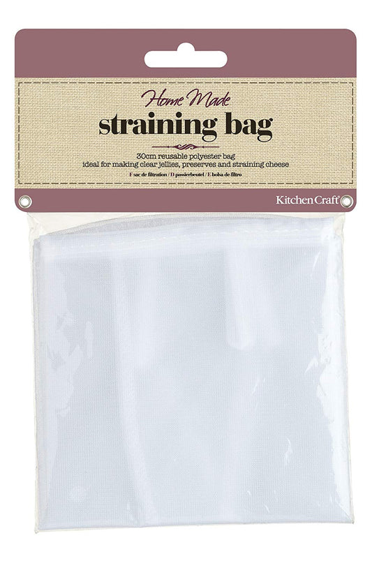 KitchenCraft Home Made 28cm Straining Bag