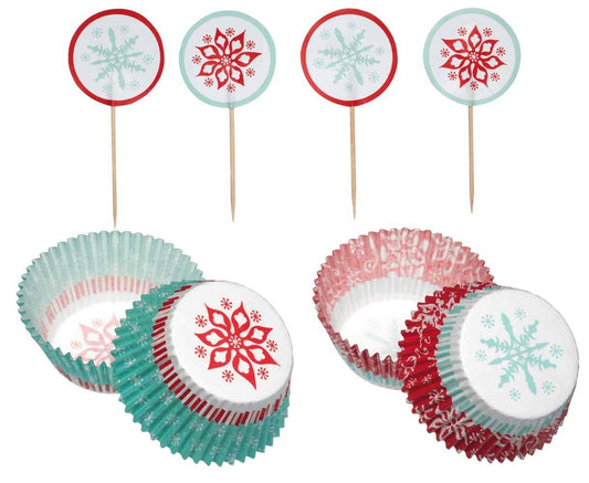 KitchenCraft Let It Snow Cupcake Kit