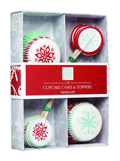 KitchenCraft Let It Snow Cupcake Kit