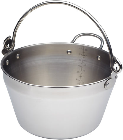KitchenCraft Home Made Mini Maslin Pan 4.5L