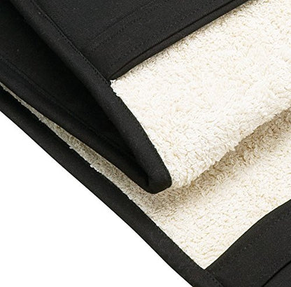KitchenCraft MasterClass Deluxe Professional Black Double Oven Glove