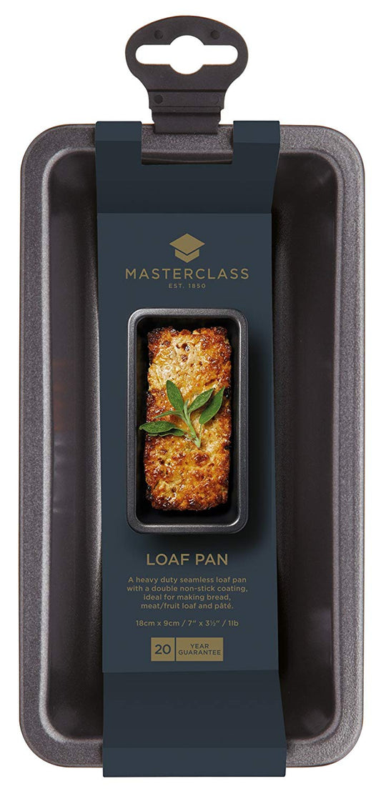 KitchenCraft MasterClass Non-Stick 1lb Seamless Loaf Pan