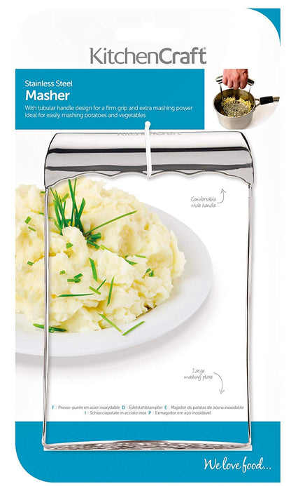 KitchenCraft Stainless Steel Potato Masher
