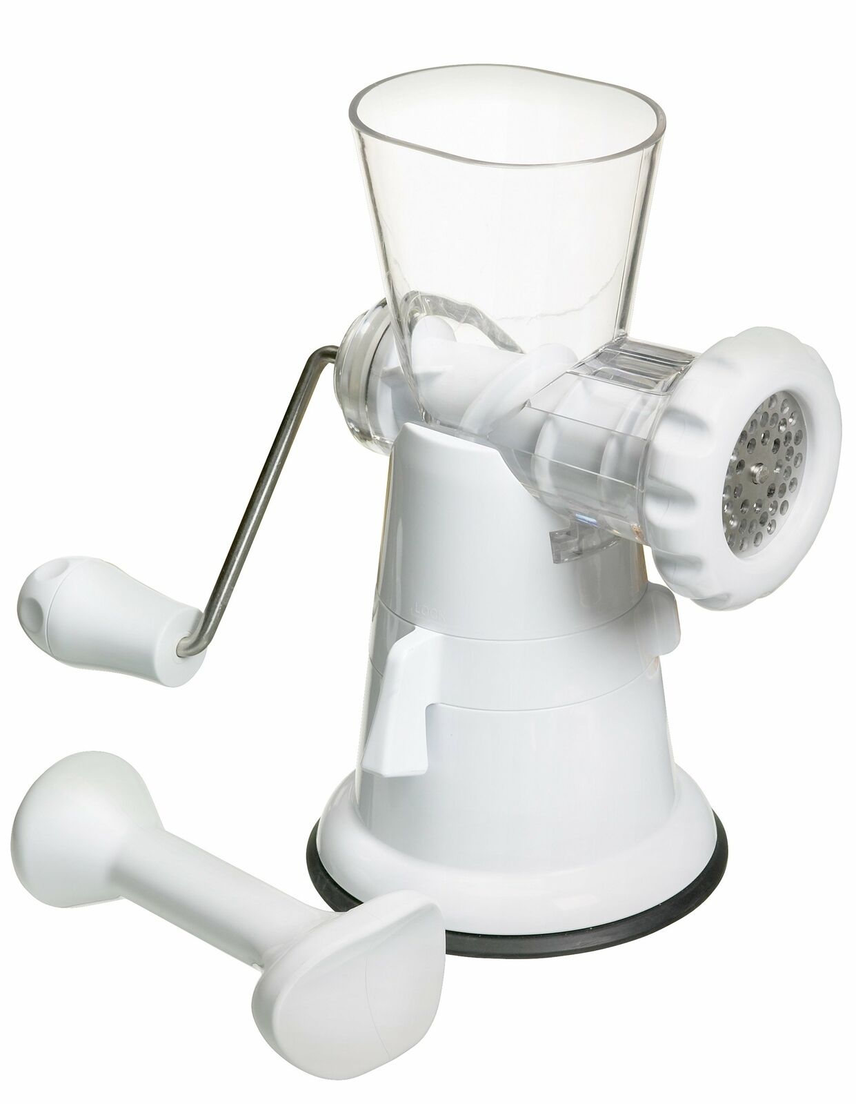 KitchenCraft Plastic Mincer With Suction Clamp