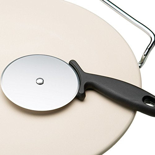 KitchenCraft World of Flavours Italian Pizza Stone Set