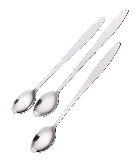 KitchenCraft Set of 3 Stainless Steel Ice Cream/Soda Spoons