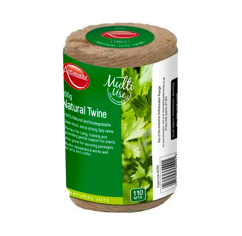 Ambassador Jute Twine Natural 160 Metre