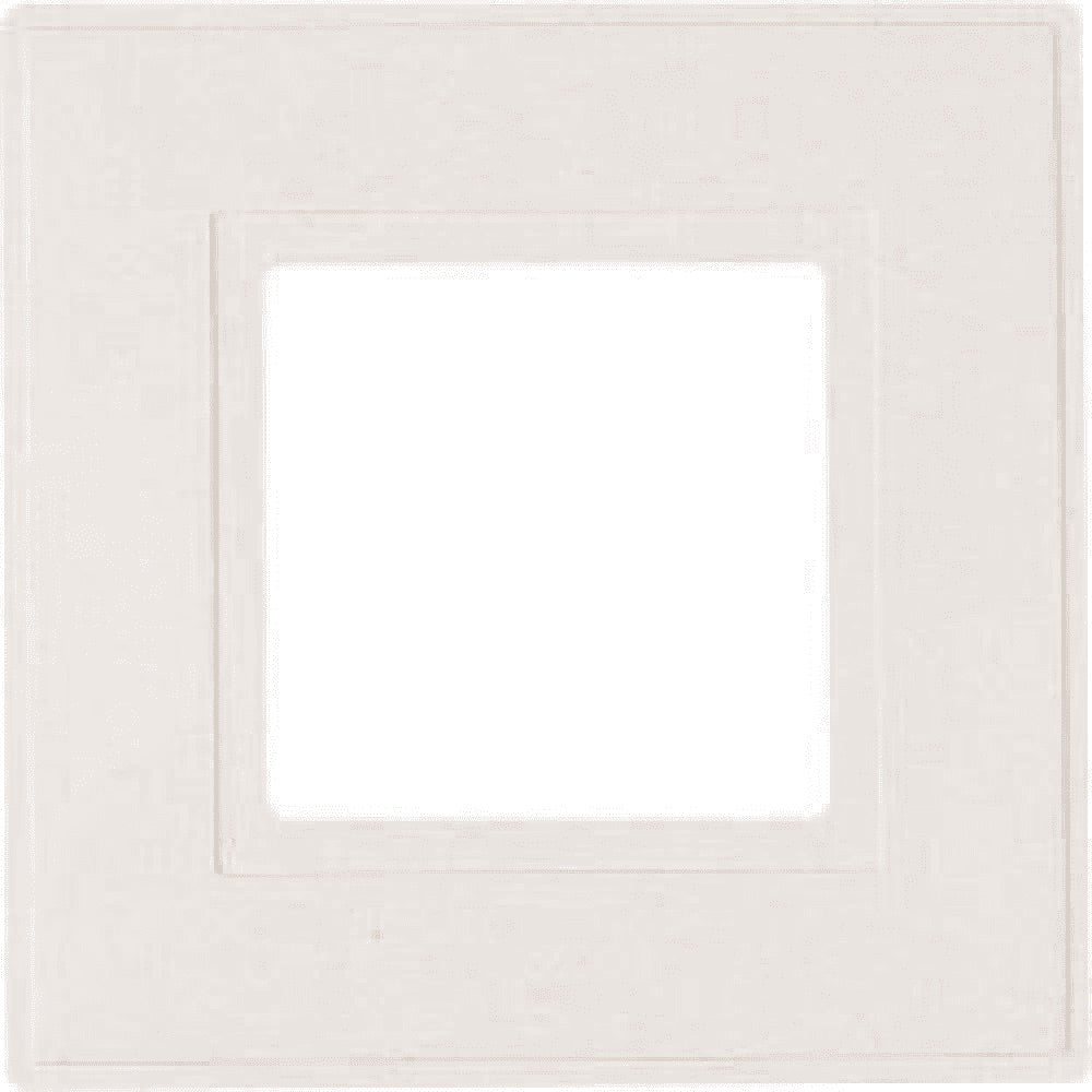Dencon Finger Plates for Flush Wall Switches Clear