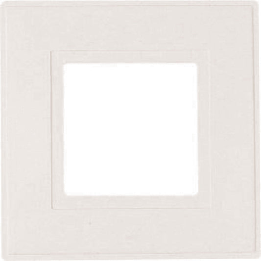 Dencon Finger Plates for Flush Wall Switches Clear