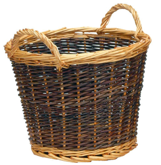 Manor Reproductions Log Basket Duo Tone - Small
