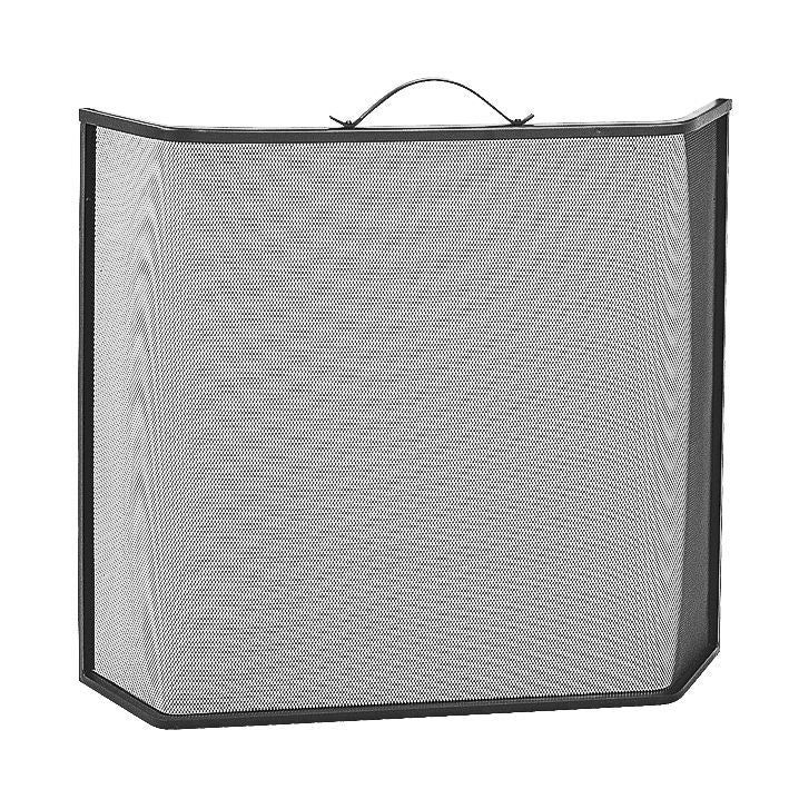Manor Reproductions Manor Shaped Fire Guard - Black
