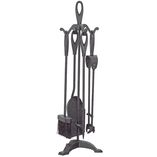 Manor Reproductions Orion Loop Companion Set - Black