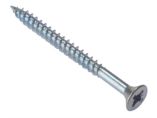 Forgefix Pozi Countersunk Zinc Plated Screw