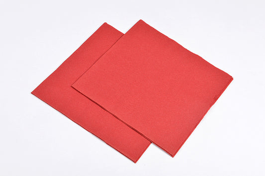 Red 33cm Napkins