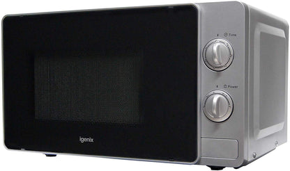 Igenix Solo Manual Microwave IG2081S 20 Litre Silver