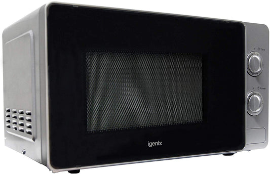 Igenix Solo Manual Microwave IG2081S 20 Litre Silver