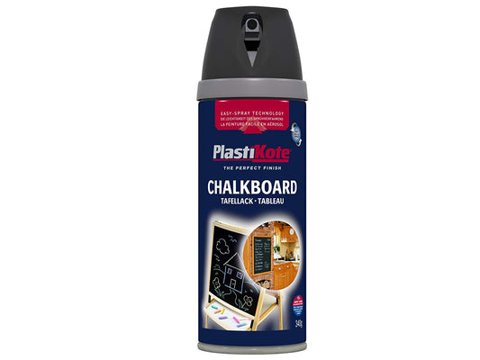 Plastikote Chalkboard Spray Paint 400ml Black