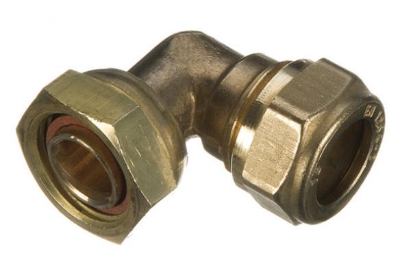 Primaflow Compression Bent Tap Connector 15mmx1/2"
