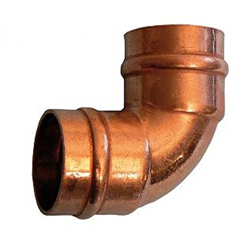 Solder Ring Elbow 15mm (Pack of 2) Copper