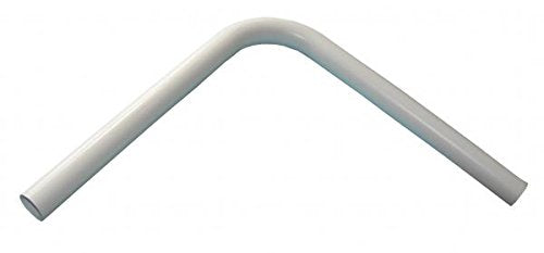 WC Flush Pipe 18" x 18" White