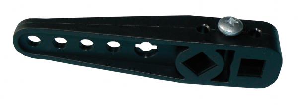 WC Adjustable Lever Arm Plastic