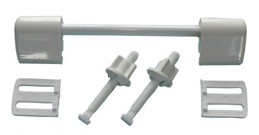 Centurion Toilet Seat Fittings with Rod White