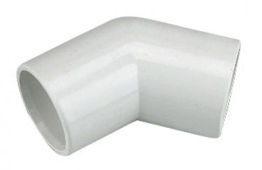 Primaflow Overflow 45 Degree Bend White