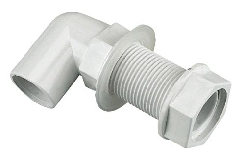 Primaflow Overflow Tank Connector White Bent