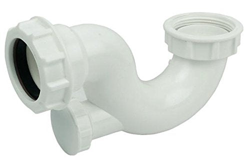 Primaflow Bath/Shower Trap Low Level White 40 x 20mm