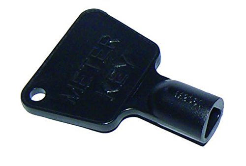 Gas/Electric Meter Box Key Black (Pk 2)