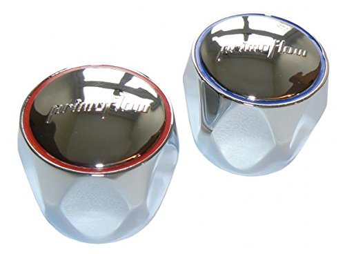 Replacement Chrome Plate Tap Heads (Pair)