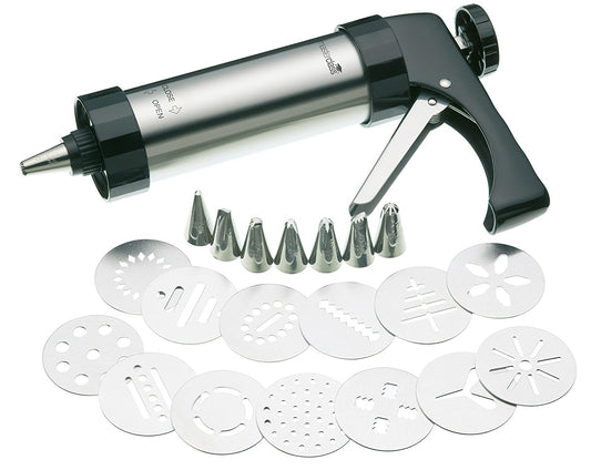 KitchenCraft MasterClass Biscuit Making and Icing Set - 22 Pieces