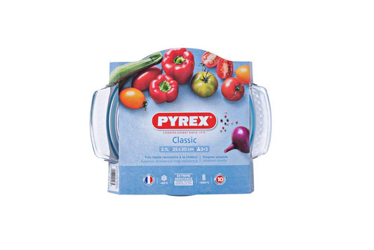 Pyrex Glass Round Casserole 1.5 Litre