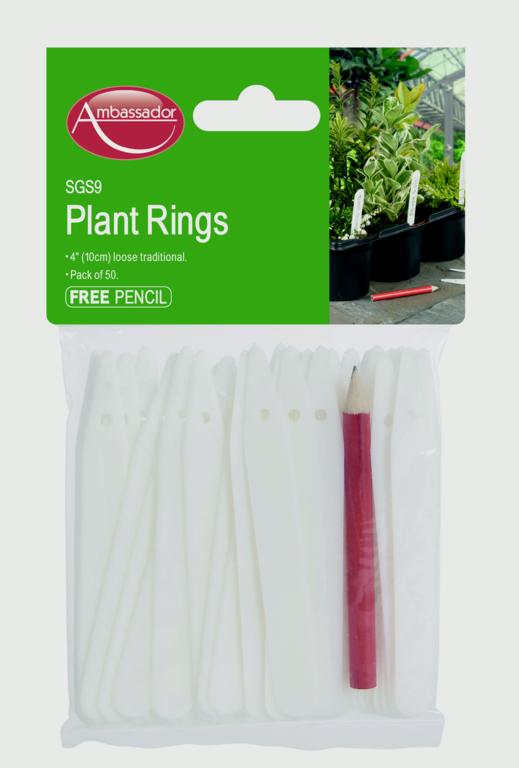 Ambassador Plant Labels & Pencil Pack 50