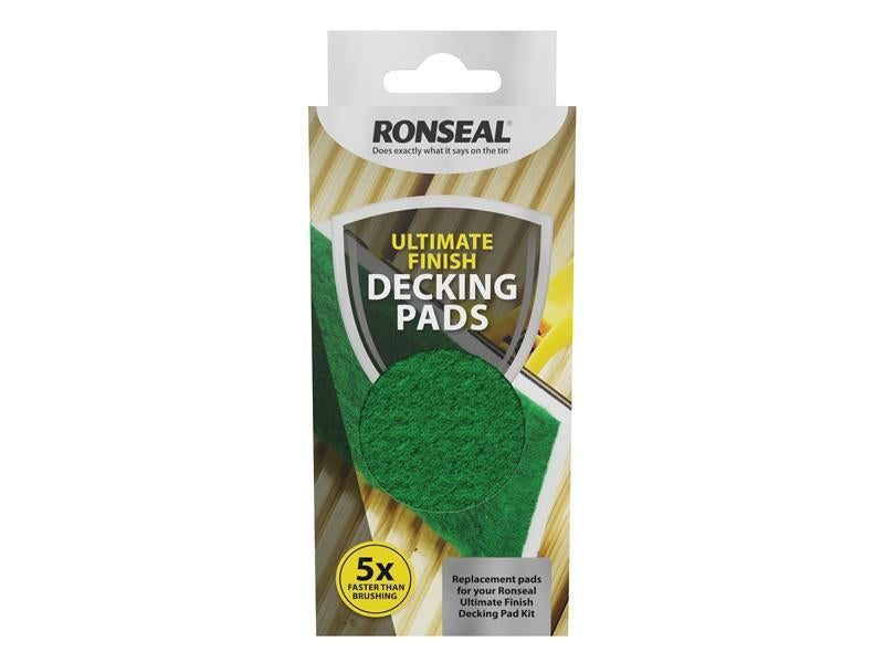 Ronseal Ultimate finish Decking Paint Pad Refill - Set of 2