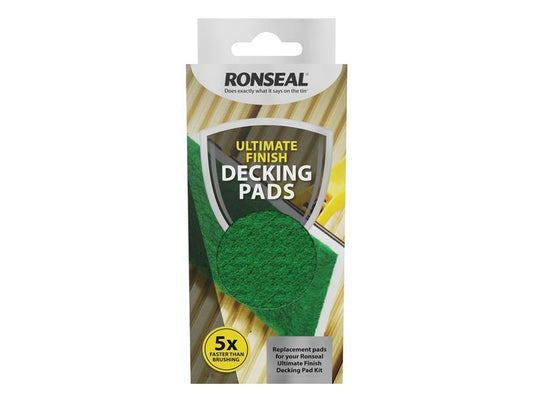 Ronseal Ultimate finish Decking Paint Pad Refill - Set of 2