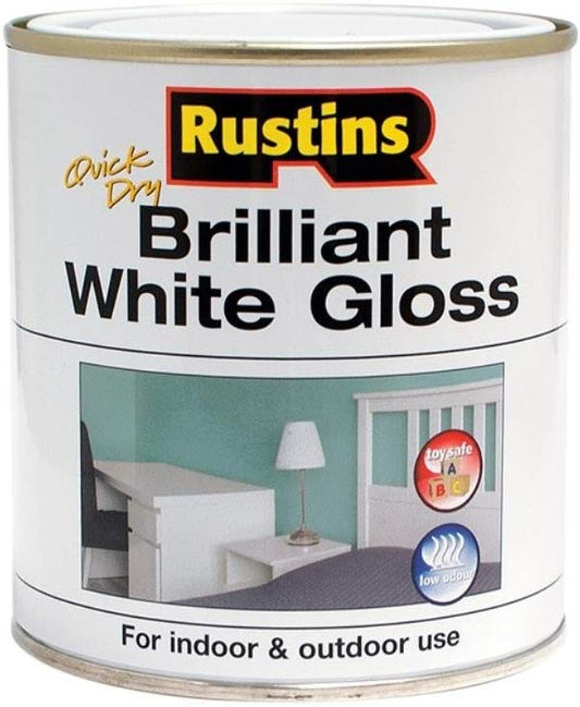 Rustins Gloss 500ml White