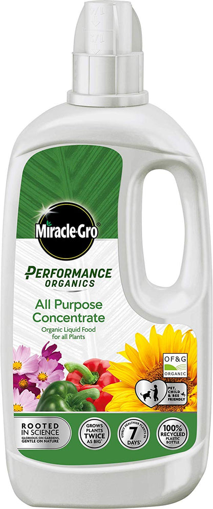 Miracle-Gro Performance Organics All Purpose Plant Food 1 Litre