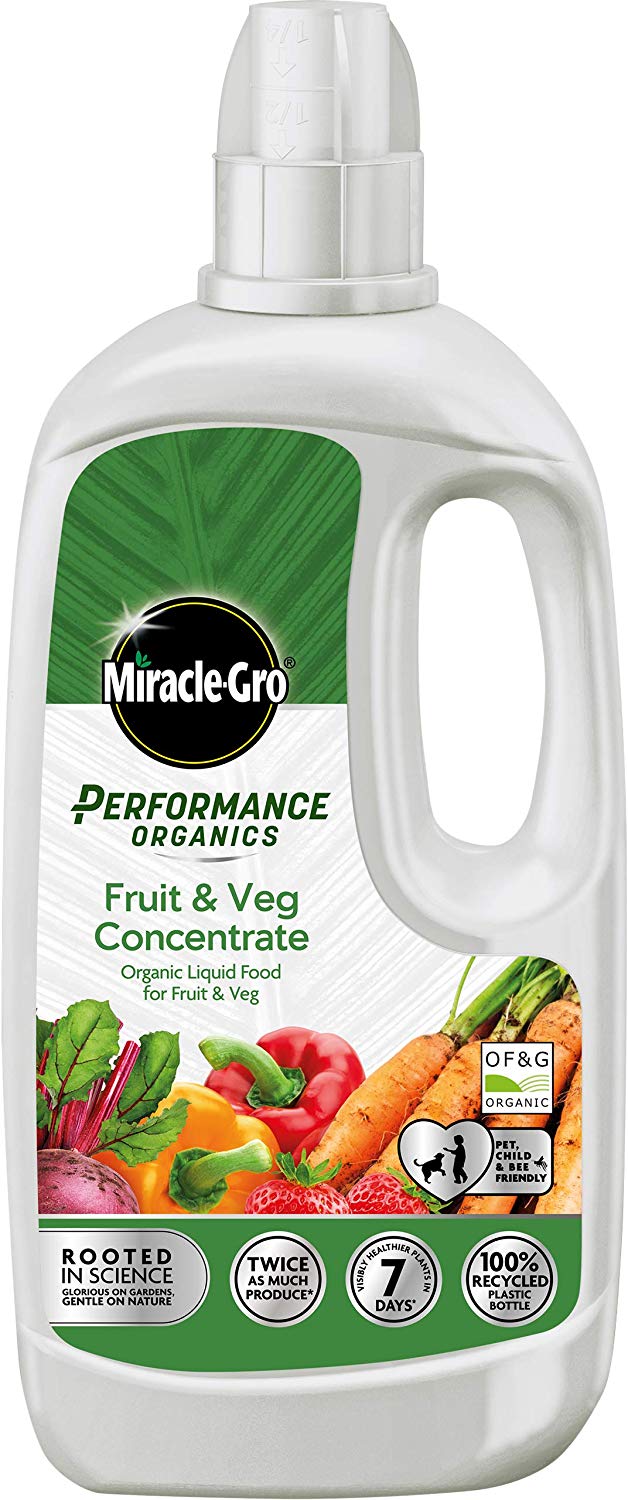 Miracle-Gro Performance Organics Fruit & Veg Plant Food 1 Litre
